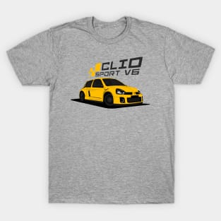 Renault Clio V6 (Yellow) T-Shirt